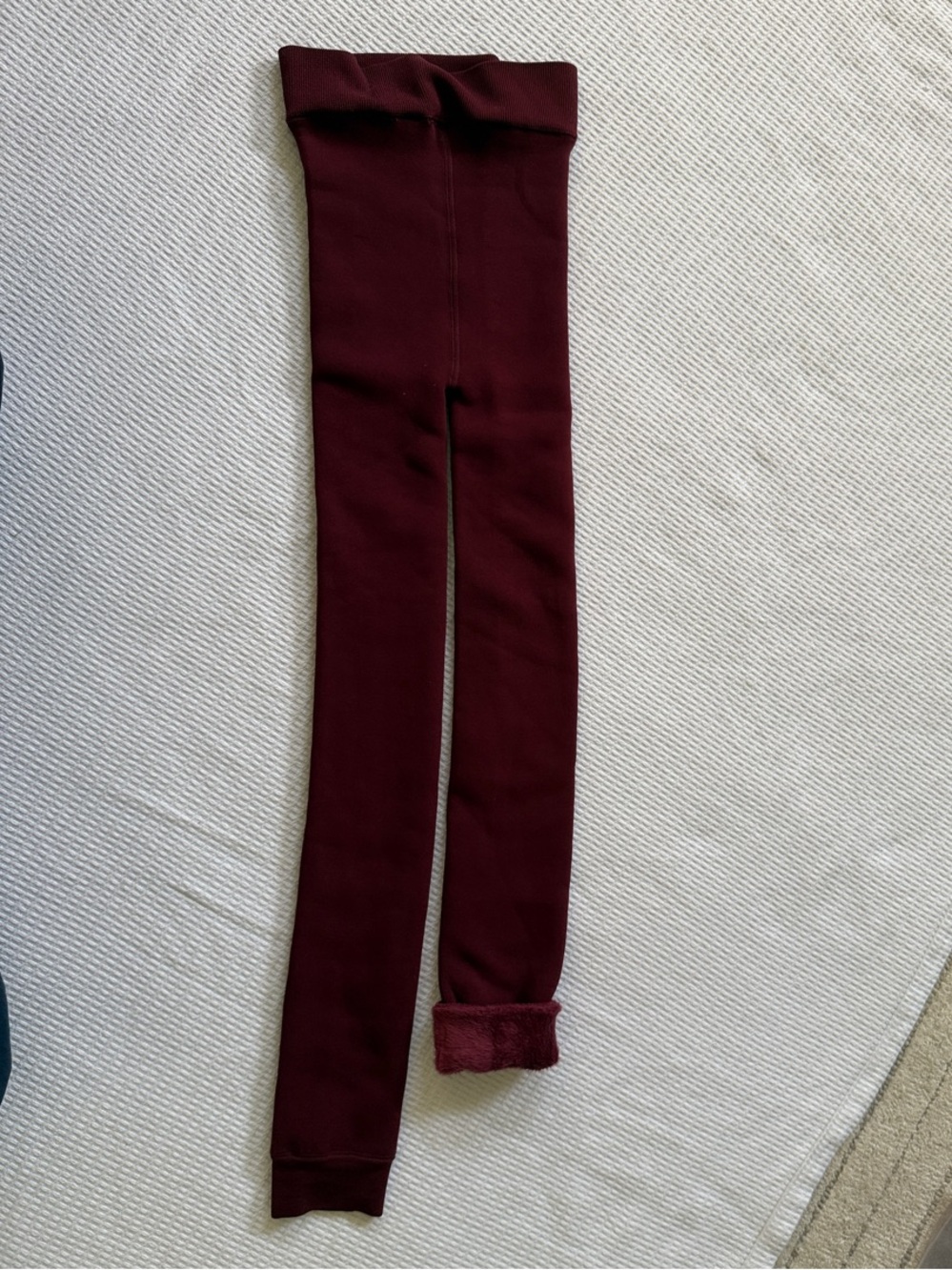 Primark Deep Wine Fleece-Lined Sweatshirt